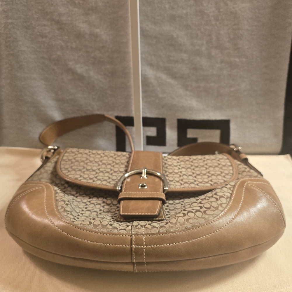 Coach SoHo Vintage Brown Shoulder Bag EUC - Picture 4 of 8